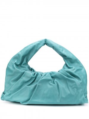 Объемная сумка  Shoulder Pouch Bottega Veneta. Цвет: синий