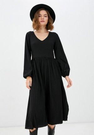 Платье Jacqueline de Yong. Цвет: черный