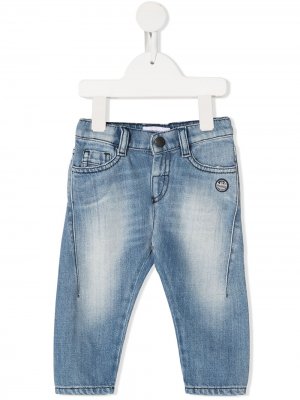 Зауженные джинсы Emporio Armani Kids. Цвет: синий