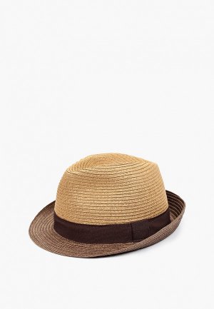 Шляпа Sisley. Цвет: коричневый