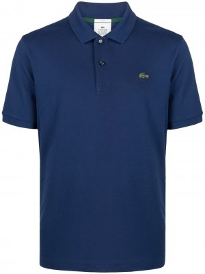 Рубашка поло с нашивкой-логотипом Lacoste. Цвет: синий