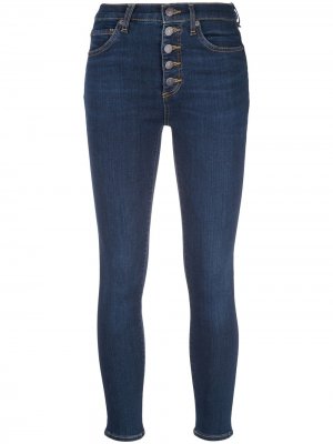 Укороченные джинсы Veronica Beard. Цвет: синий