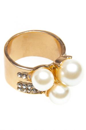 Кольцо Luisa Vannini Jewelry. Цвет: gold and white