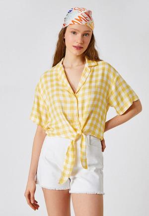 Блуза Koton. Цвет: желтый
