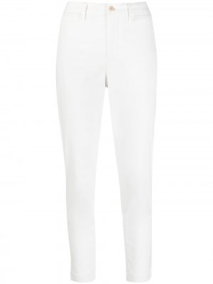 Укороченные брюки чинос Polo Ralph Lauren. Цвет: белый