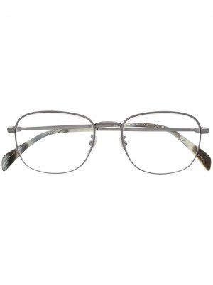 Очки в квадратной оправе Eyewear by David Beckham. Цвет: черный