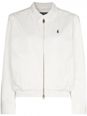 Куртка-бомбер Polo Ralph Lauren. Цвет: белый