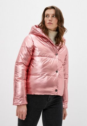 Куртка утепленная Canadian. Цвет: розовый