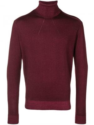 Roll neck sweater Entre Amis. Цвет: красный