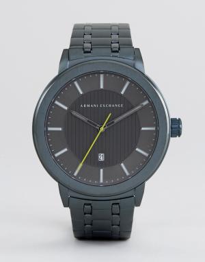 Синие часы  AX1458 Armani Exchange. Цвет: черный