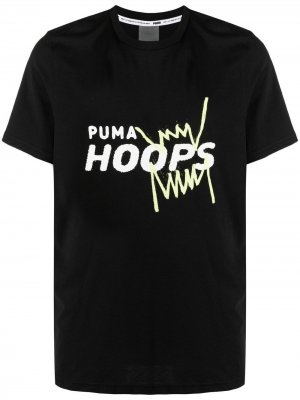 Футболка Hoops Puma. Цвет: черный