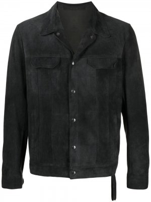 Куртка-рубашка с длинными рукавами Salvatore Santoro. Цвет: черный