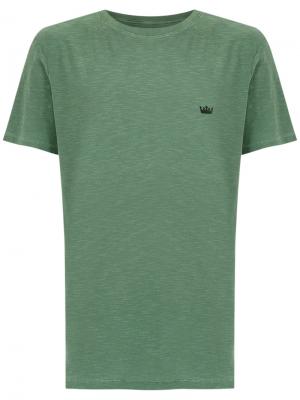Short sleeves T-shirt Osklen. Цвет: зелёный