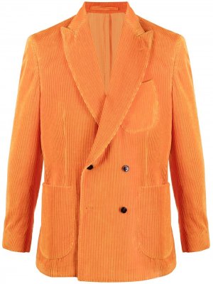 Двубортный пиджак Tokyo Mackintosh. Цвет: оранжевый