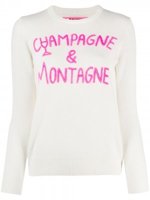 Джемпер Champagne & Montagne Mc2 Saint Barth. Цвет: белый