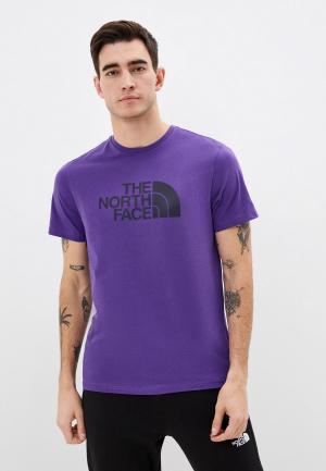 Футболка The North Face. Цвет: фиолетовый