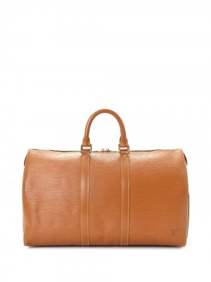 Дорожная сумка Epi Keepall 45 pre-owned Louis Vuitton. Цвет: коричневый