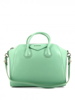Маленькая сумка-тоут Antigona Givenchy Pre-Owned. Цвет: синий