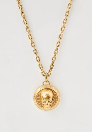 Подвеска Philipp Plein. Цвет: золотой
