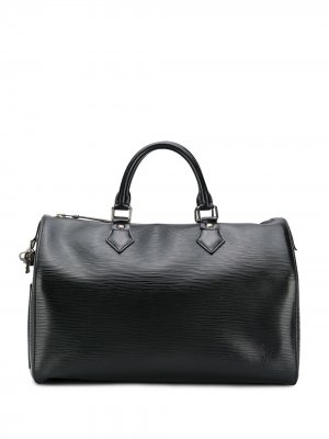 Дорожная сумка Speedy Louis Vuitton. Цвет: черный