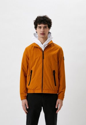 Ветровка Calvin Klein. Цвет: оранжевый