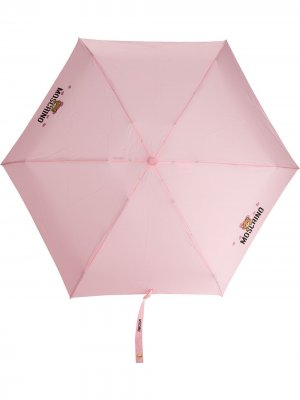 Зонт с логотипом Moschino. Цвет: розовый