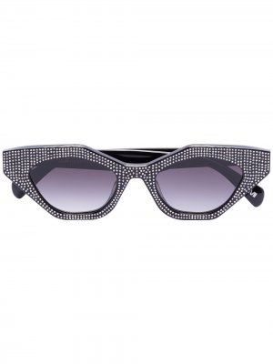 Декорированные солнцезащитные очки Space Star Chimi. Цвет: черный