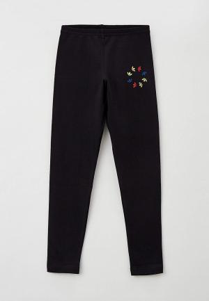 Леггинсы adidas Originals. Цвет: черный