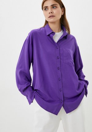 Рубашка Imocean. Цвет: фиолетовый