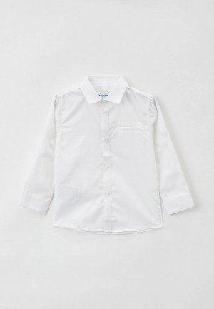 Рубашка Mayoral. Цвет: белый