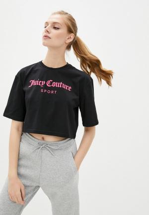 Футболка Juicy Couture. Цвет: черный