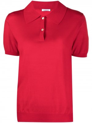 Трикотажная рубашка поло P.A.R.O.S.H.. Цвет: красный