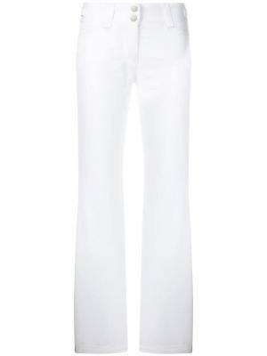 Облегающие брюки Dolce & Gabbana Pre-Owned. Цвет: белый