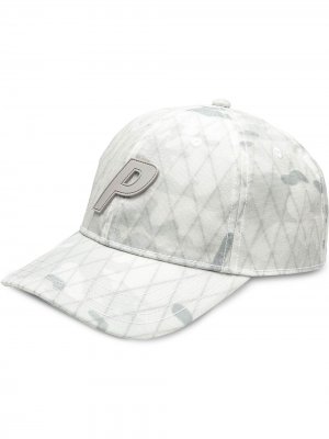 Шестипанельная кепка Multicam с логотипом P Palace. Цвет: серый